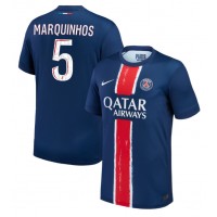 Muški Nogometni Dres Paris Saint-Germain Marquinhos #5 Domaci 2024-25 Kratak Rukav